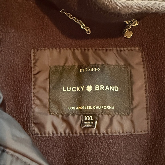 Lucky Brand Black Quilted Puffer Jacket - Picture 2 of 7